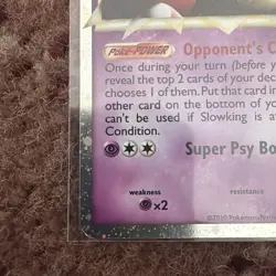 Slowking Prime 85/90 – Undaunted – Holo Rare – MP Pokemon Card - Image 5