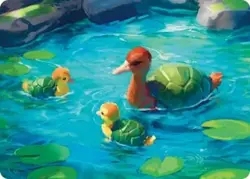 Turtle-Duck Art Card 18 S Art Series: Avatar: The Last Airbender - Image 1