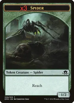 MTG x1 ISHKANAH, GRAFWIDOW 1x NM Eldritch Moon EMN w/ x3 Spider Tokens EDH Magic - Image 2