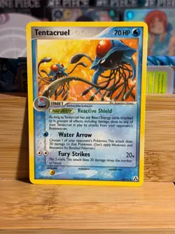 TENTACRUEL 45/92 EX Legend Maker Unlimited Vintage Pokemon TCG Near Mint - Image 1