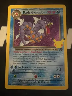 Pokemon TCG - Dark Gyarados 8 - Celebrations - NM/MINT PACK FRESH - Image 1