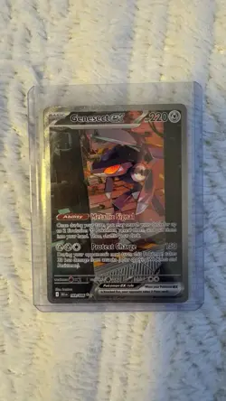 Pokemon Genesect EX 169/086 Sv: Black Bolt Special Illustration Rare Holo 220 HP - Image 3