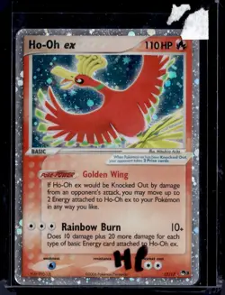 Ho-oh ex #17/17 POP Series 3 *CREASED 2006 (HP) / Pokemon TCG - Image 1