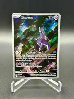 Pokemon TCG Mewtwo 052 Black Star Promo 151 Ultra Premium Collection Near Mint - Image 1