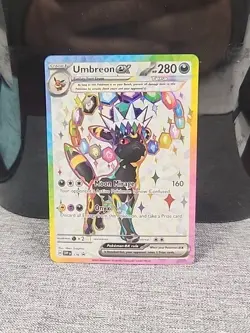 Pokemon Umbreon ex SVP 176 Premium Figure Collection Black Star Promo - Image 1