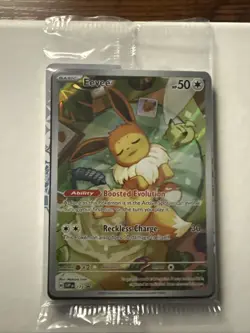 Pokemon SEALED Eevee SVP 173 Prismatic Evolutions Holofoil ETB Promo!! - Image 1