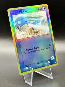 Team Aqua’s Spheal 56/95 Reverse Holo Pokemon EX Team Magma vs Team Aqua LP/NM - Image 1