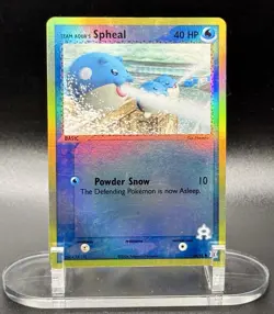 Team Aqua’s Spheal 56/95 Reverse Holo Pokemon EX Team Magma vs Team Aqua LP/NM - Image 2