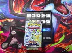 VERY HEAVY! GOD PACKUUU 22.50g Prismatic Evolutions Pokemon TCG Booster (SEALED) - Image 1