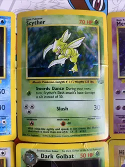 Pokemon TCG Vintage Holo Lot Of 6 Base Set (2), Neo, Jungle, Rocket, DMG Lot - Image 5