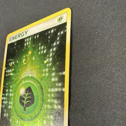 Pokemon Grass Energy 101/106 Emerald Holo Rare Basic Energy 2005 - Image 2