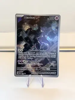 MEWTWO 2023 POKEMON SCARLET & VIOLET BLACK STAR PROMO COMMON 052 Q1860 - Image 1
