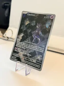 MEWTWO 2023 POKEMON SCARLET & VIOLET BLACK STAR PROMO COMMON 052 Q1860 - Image 2
