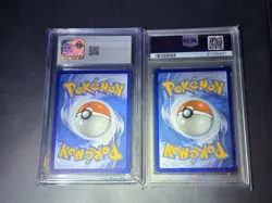 Pokemon 151 Giovanni's Charisma SIR #204 CGC GEM MT 10 & PSA 10 Rainbow Nessa FA - Image 2