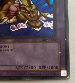 Yu-Gi-Oh Thousand Dragon Metal Raiders MRD-143 Unlimited Secret Rare DMG - Image 3