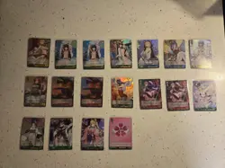 Weiss Schwarz Azur Lane 18x Holo Foil Japanese Card Lot (14-SR, 4-RRR) - Image 1