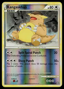 Pokemon Card - Kangaskhan Triumphant 36/102 Uncommon Reverse Holo - Image 1