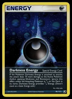Pokemon Card - Darkness Energy Unseen Forces 96/115 Rare Reverse Holo Stamped - Image 1