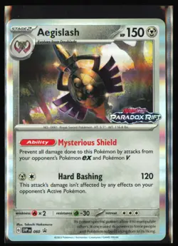 Aegislash (Prerelease) 060: SV: Scarlet & Violet Promo Cards - Pokemon TCG - NM - Image 1
