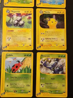 Pokemon Card Lot : SKYRIDGE commons 20 Card Lot. Pikachu, Snorlax, Jolteon, See - Image 2