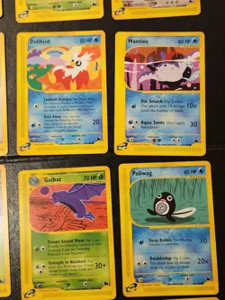 Pokemon Card Lot : SKYRIDGE commons 20 Card Lot. Pikachu, Snorlax, Jolteon, See - Image 4