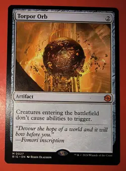 MTG, TORPO ORB - REGULAR FINISH - BIG - NM - 2024 -LAND / MYTHIC/ #0027 - Image 1