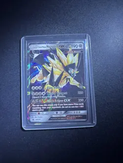 Pokemon Dusk Mane Necrozma GX S&M Black Star Promo SM102 - Image 1