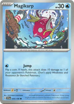 Magikarp SV01: Scarlet & Violet Base Set 044/198 NM English Pokemon Card - Image 1
