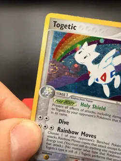 Pokemon TCG EX Team Rocket Returns Togetic Rare Holo 14/109 - MP Swirl - Image 2