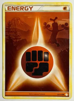 Fighting Energy Pokemon #120/123 Heartgold & Soulsilver Regular 2010 - Image 1