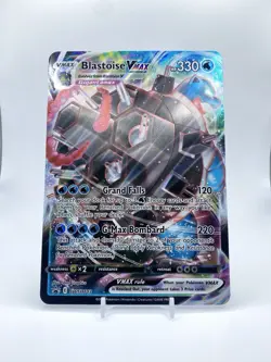 Blastoise VMAX SWSH103 JUMBO OVERSIZED Black Star Promo Pokemon Card - Image 1
