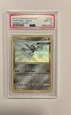 2019 Pokemon: KARTANA SV33/SV94 - [Hidden Fates Shiny] - Gem Mint - PSA 10 💎 - Image 1