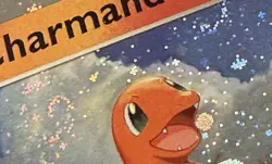 Charmander 004/165 Near Mint Cosmos Holo (2 Swirls) Pokemon - Image 3