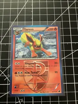 Pokemon TCG - Flareon - 12/116 - Plasma Freeze - LP Uncommon (2013) - Image 2