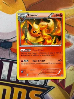 2015 Pokemon XY Ancient Origins Flareon #13/98 - Image 1
