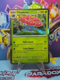 Pokemon TCG Vileplume [PFL 003/094] (Holo Rare) EN -ME02: Phantasmal Flames NM/M - Image 1