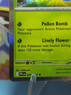 Pokemon TCG Vileplume [PFL 003/094] (Holo Rare) EN -ME02: Phantasmal Flames NM/M - Image 4