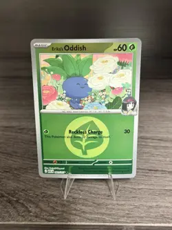 Pokemon TCG - Ascended Heroes - (Reverse Holo) - Erika's Oddish - 001/217 - Image 1