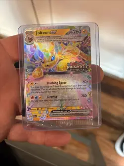 Jolteon EX 030/131 SEALED Prismatic Evolutions Stamped Surprise Box - Image 1