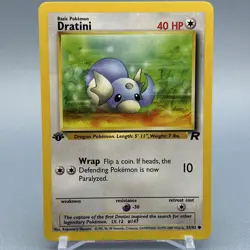 Dratini 53/82 - Team Rocket - 1st Edition - Pokemon TCG - Image 2