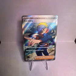 Carmine 204/167 Full Art Trainer Twilight Masquerade NM/M 2024 Pokemon TCG - Image 1