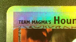 Team Magma's Houndour 35/95 Reverse Holo Pokemon EX Team Magma vs Team Aqua NM - Image 4