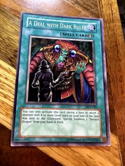 A Deal with Dark Ruler DCR-030 Unlimited Edition Common MP + BONUS - Image 1