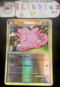 Clefable 3/123 VLP Reverse Holo Foil Rare Pokemon Card. Free Tracked Shipping! - Image 1