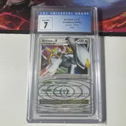 Pokemon TCG 2009 Platinum Arceus LV.X Ultra Rare Holo Card 94/99 - Image 1