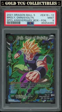 PSA 9 ⭐ SS Broly Special Anniversary Box Promo Card Super DBS Z DBZ Heroes - Image 1