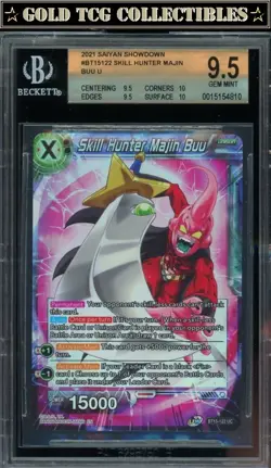 BGS 9.5 ⭐ Majin Buu Saiyan Showdown Promo Card Super DBS DBZ Z Heroes - Image 1