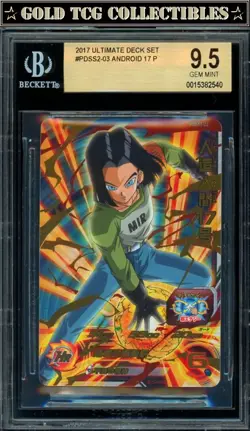 BGS 9.5 ⭐ Android 17 PDSS2-03 Heroes Promo Super Card DBS DBZ Z Heroes - Image 1