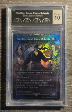 MTG Westley, Dread Pirate Roberts Foil Secret Lair Drop PCG Flawless 10 #1449 - Image 1
