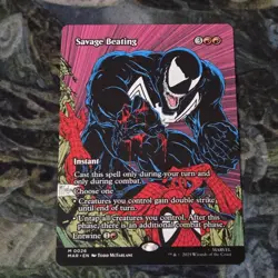 Savage Beating (Borderless) Marvel Universe Eternal-Legal Regular - Image 1